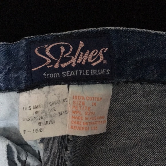 Mom jeans Seattle Blues. Vintage high waisted - Picture 5 of 8